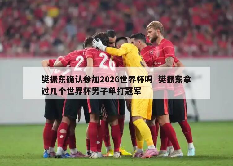 樊振东确认参加2026世界杯吗_樊振东拿过几个世界杯男子单打冠军