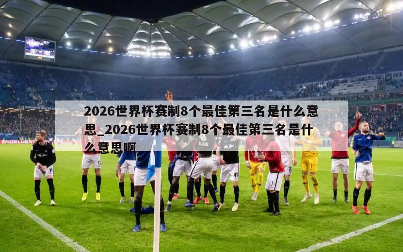 2026世界杯赛制8个最佳第三名是什么意思_2026世界杯赛制8个最佳第三名是什么意思啊