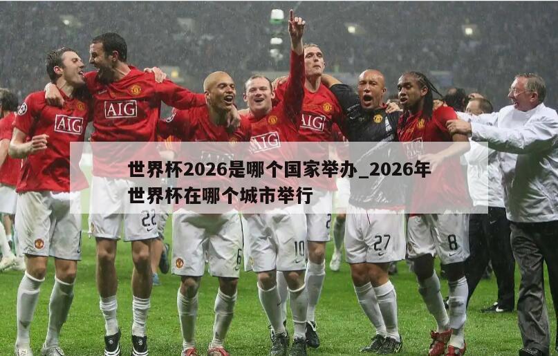 世界杯2026是哪个国家举办_2026年世界杯在哪个城市举行
