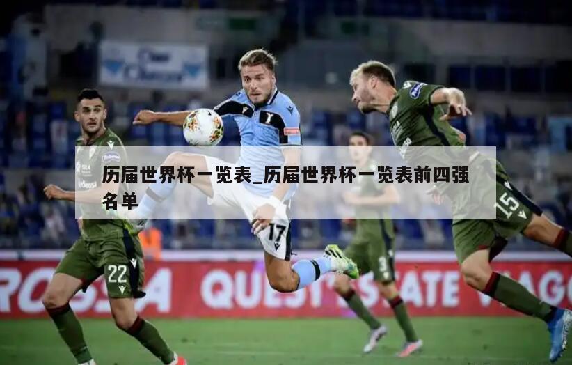 历届世界杯一览表_历届世界杯一览表前四强名单