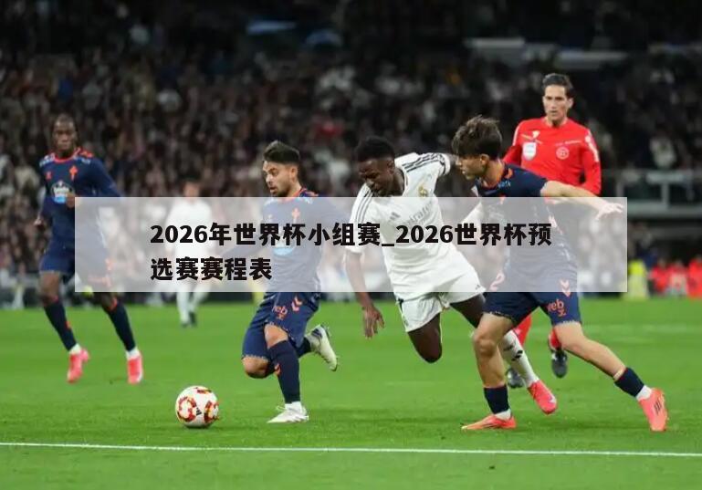 2026年世界杯小组赛_2026世界杯预选赛赛程表